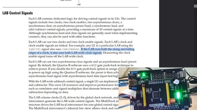 Макетка CPLD ALTERA  EPM570/EPM240.  Прочитал про LAB Control Signals! Я мастер над LED! 2023 10 22