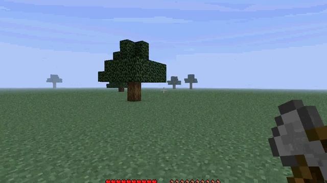 how to make a super flat world with trees (ENGELS) minecraft