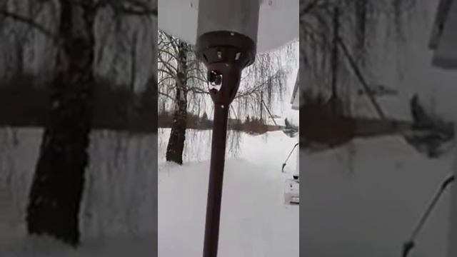 Уличный газовый обогреватель