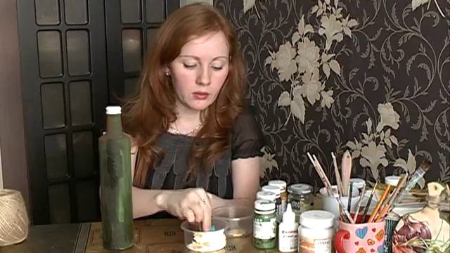 Создай настроение: декорируем бутылку
