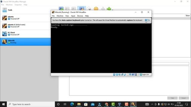 1 Install Mikrotik RouterOS di Virtual Box