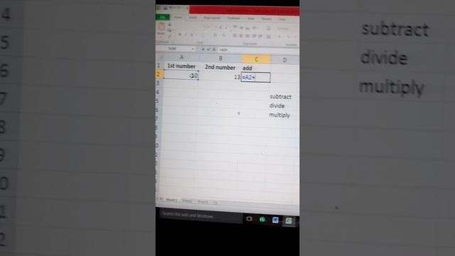 How to Add, Subtract, Multiply and divide in Excel | Formulaes | cs & it | | Irfan Aslam Olakh