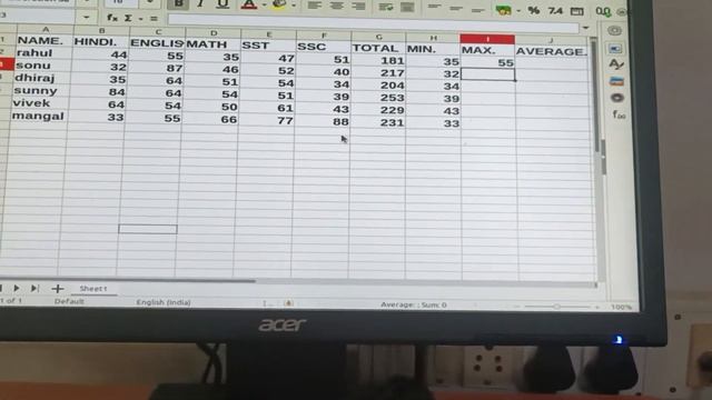 linux version ubuntu excel