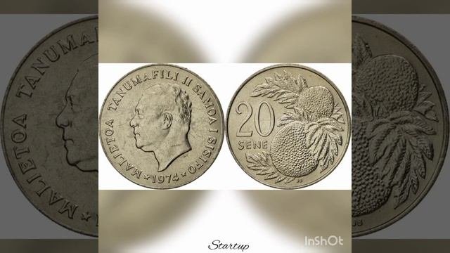Монеты мира. Coins Of The World.Самоа.Монеты Самоа. Coins Of Samoa.#Shorts.Startup-172