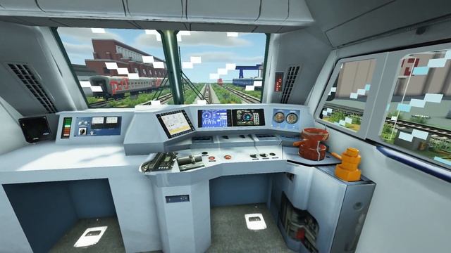 Тепловоз 3ТЭ25К-2М в Майнкрафт Immersive Railroading от автора nordon73