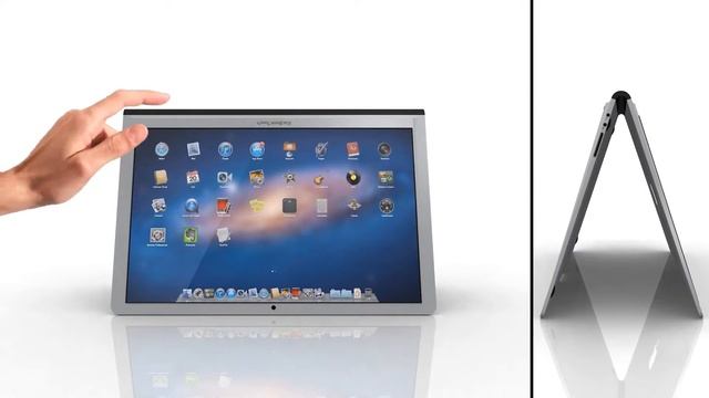 Необычный концепт - MacBook Touch