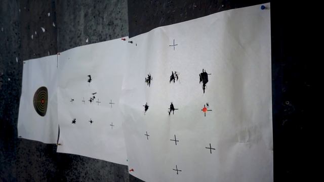 Эдган Леший 2.0 / Edgun Leshiy 2.0 ствол 250 / 7.62 мм - отстрел на 50 метров.