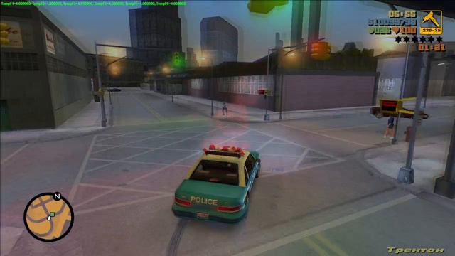 Grand Theft Auto III Миссия Полицейского на Полицейском Машине