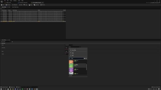 Adding Characters - Appearance system | Multiplayer Blueprint Lobby Solution | UE5 Marketplace