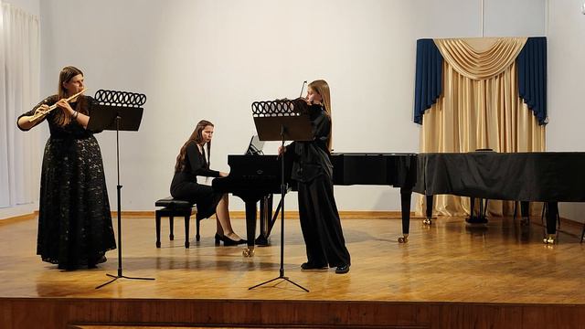 Е. Дюльденко "Воспоминание" для скрипки, флейты и фортепиано