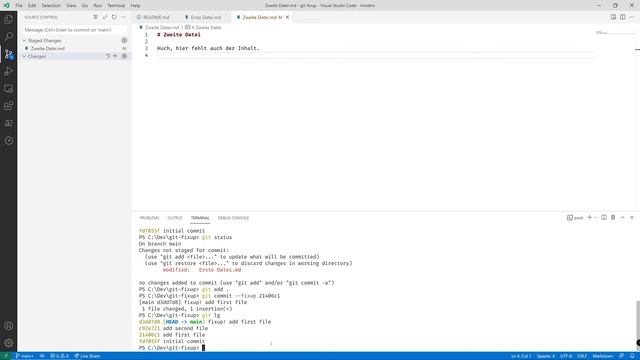 Wie Funktioniert Der Git Fixup-Workflow? (Demo)