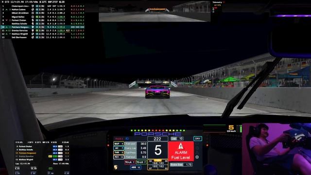 iRacing Porsche 922 GT3 R VRS GT Sprint Series 2023 S4 W2 Sebring
