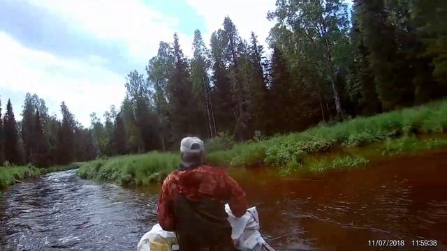 Горная река Восточная Рассоха Часть 2 болотоход 22 л.с.