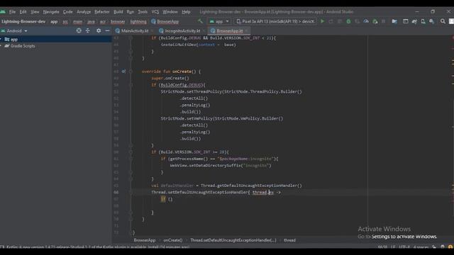 how to make browser in android studio Java Part 2 एंड्रॉइड स्टूडियो में ब्राउजर कैसे बनाएं Java 2