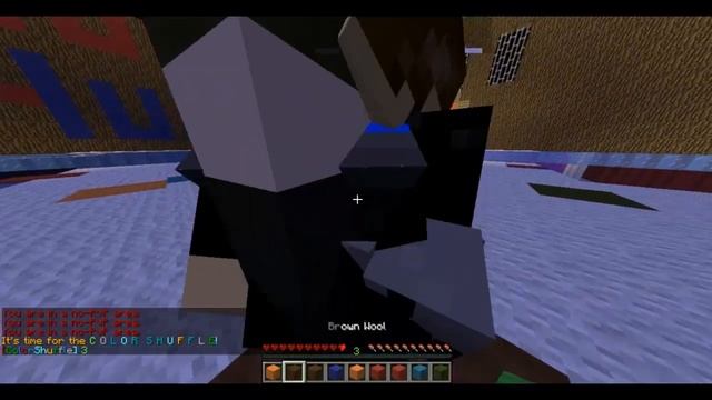 [Minecraft] Mini-game( Color Shuffle )#4