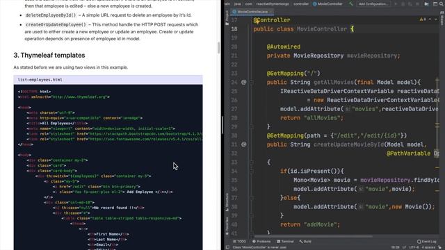 Spring Boot 2 Reactive + Thymeleaf + Mongodb | @EnableWebFlux issue with Thymeleaf
