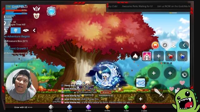 Maplestory m - Over 6000 crystals for New Season Apple Draw with P2W and F2P series EP05