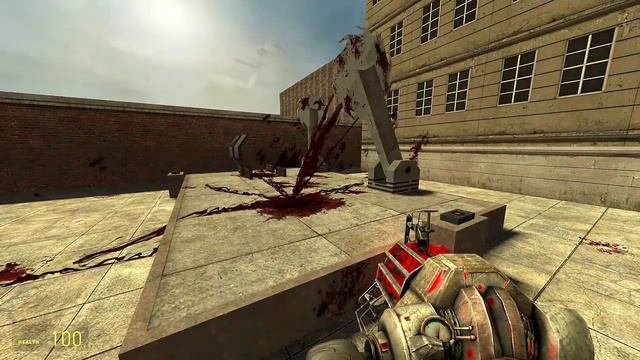Gmod - Ragdoll Slaughter v4: All Traps w Blood  Gore Mod
