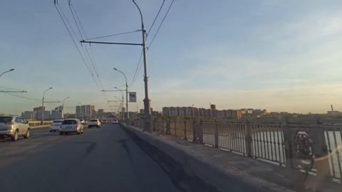 Автопрогулка по вечернему Новосибирску