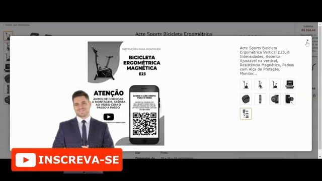 Bicicleta ergometrica BARATA E BOA para comprar em 2022? MELHOR BICICLETA ERGOMETRICA?