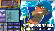 Pokemon Pit of 100 Trials — Взлом в стиле Roguelite — Взлом GBA ROM вдохновлен Paper Mario 1000 Year