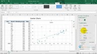 Microsoft EXCEL Beginner COURSE: Scatter plot or XY chart
