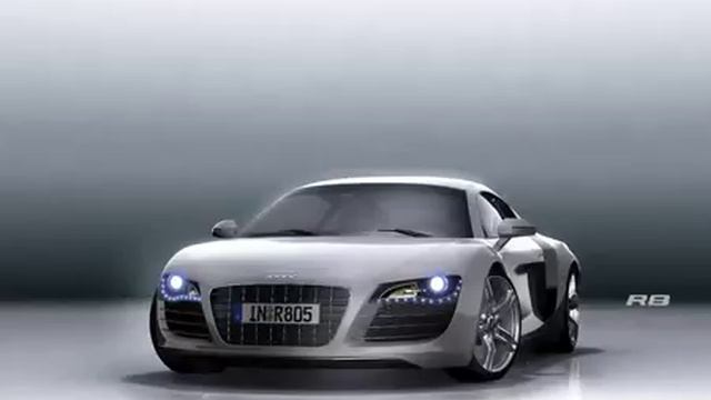 013807 Audi, ауди, r8, серый