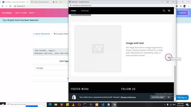 FontMan - How to add custom fonts to shopify store using element Picker ?