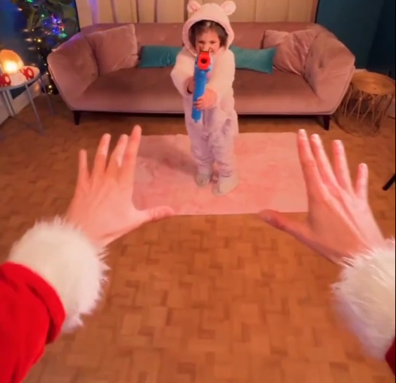 Happy New Year! Санта Клаус - Видео от первого лица. Жиза. Смешно. Актуальное.