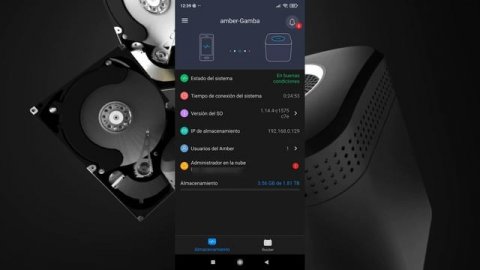 NAS + ROUTER con DOCKER Amber Pro