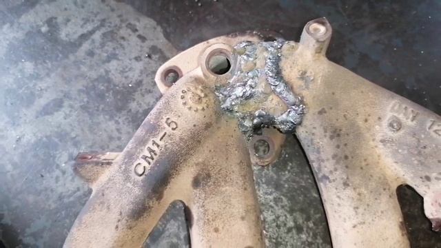 Opel Antara" Демонтаж и Ремонт Выпускного Коллектора..