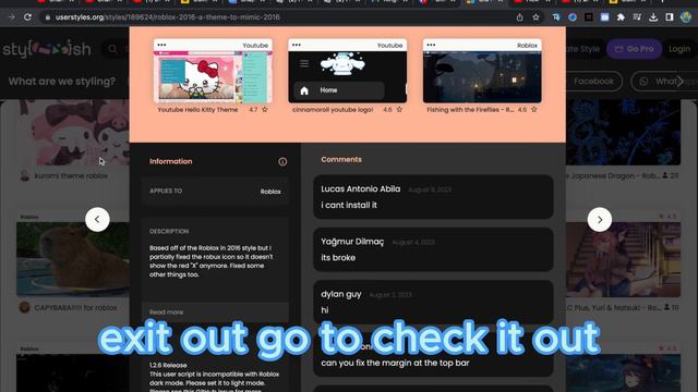 HOW TO GET THE OLD ROBLOX WEBSITE (2016)
