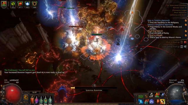 Path of Exile - random flicker strike build