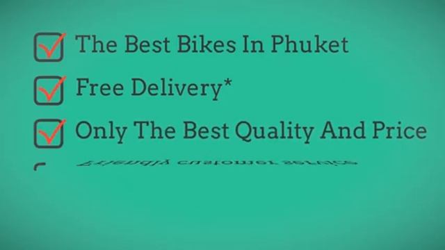 Kata Motorcycle Rentals, Phuket Free Delivery & Collection!