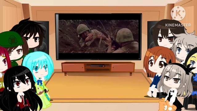 GuP and GATE react to random videos ft. Akame and PP  Gacha Club Reaction Season 2 Part 17  33 