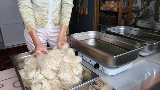 Стирка пряжи раскрывает ее скрытые возможности | Как, чем и зачем стирать пряжу.