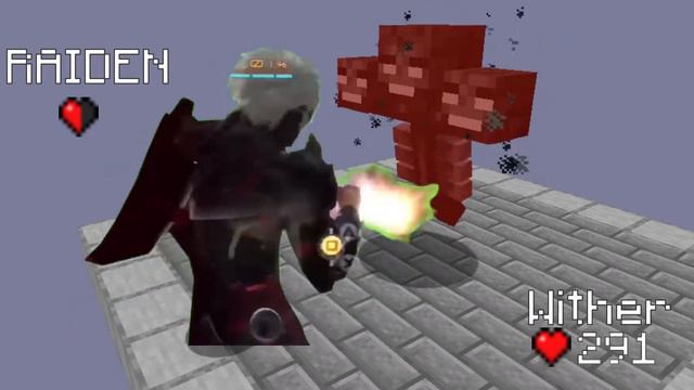 Raiden vs Armstrong Minecraft Edition (1080p) (CC)
