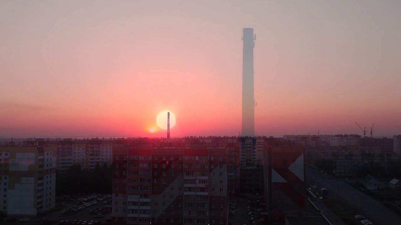 Медленное видео. Восход в Чурилово