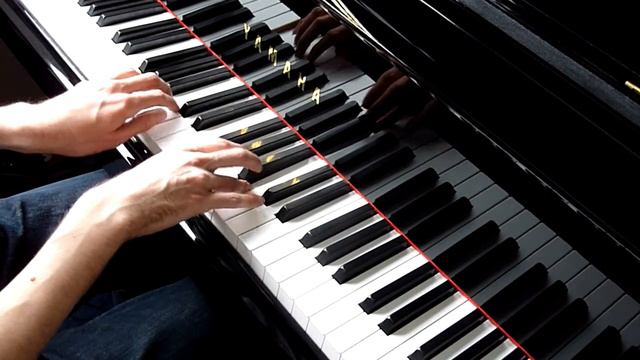 Pedals influence on sound for a grand piano