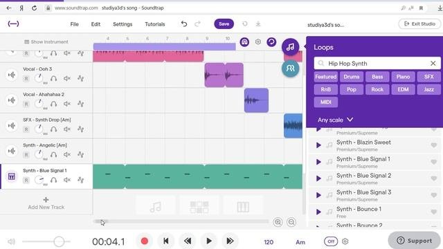 Hip Hop ? ? Как делать музыку в Soundtrap.com