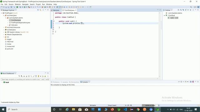 Autowired Annotation in Spring Boot