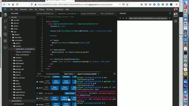 Getting started with GitPod / GDK