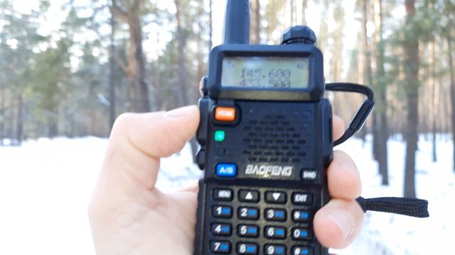Радиостанция Baofeng UV-5R дальность связи в лесу
