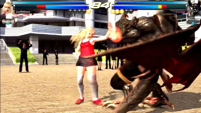 109 - Tekken Tag Tournament 2 - Coouge (Ogre/Angel) vs xoxRASxox (Nina/Lili)