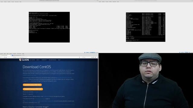 Comparando Instalação do CentOS 8