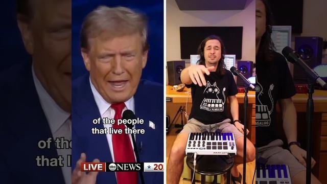 трек на основе слов Трампа