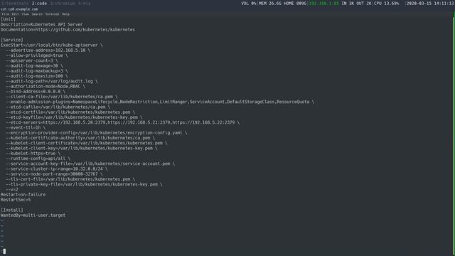 Setting up the Kubernetes control plane - Kubernetes the Hardest way part 7