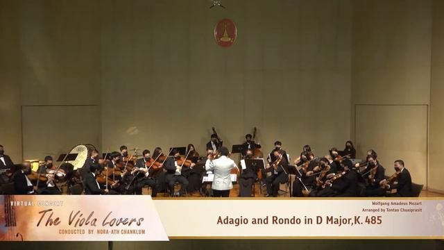 The Viola Lovers - Adagio and Rondo in D Major , K. 485 by Wolfgang Amadeus Mozart