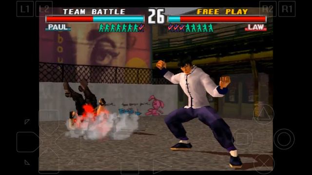 the tekken 3 game play 8-0