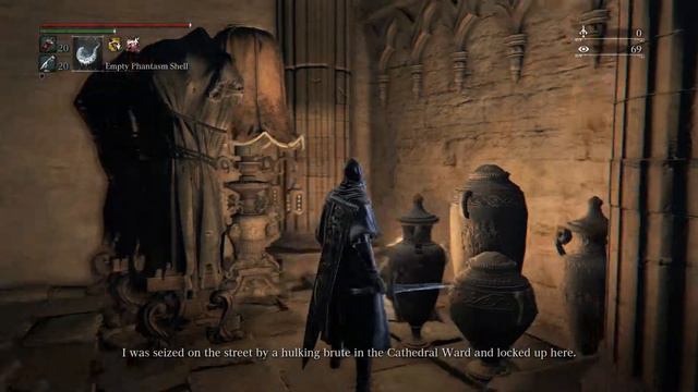 Bloodborne NG + - Yahargul Unseen Village: Send Adella the Nun to Oden Chapel Dialogue Chat Sequenc